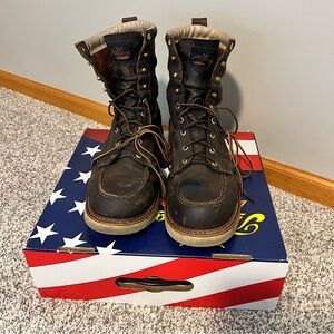 Thorogood American Heritage 8” Moc Toe Men’s Work Boots